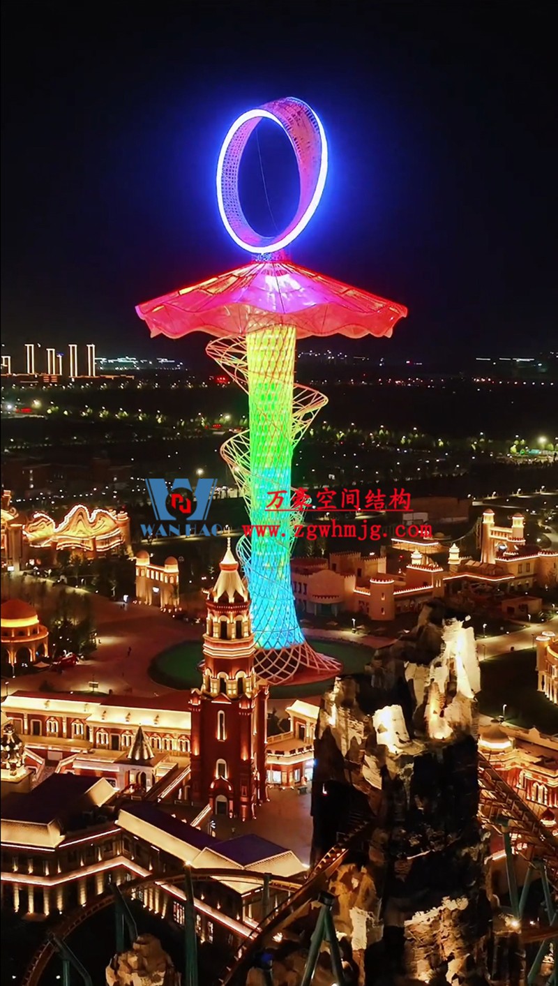 身姿輕盈，造型優(yōu)美的膜結(jié)構(gòu)建筑