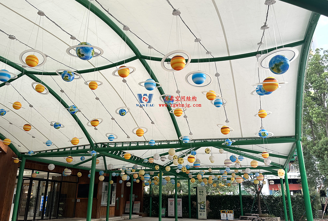 膜結(jié)構(gòu)遮陽雨棚受歡迎的主要原因是什么？
