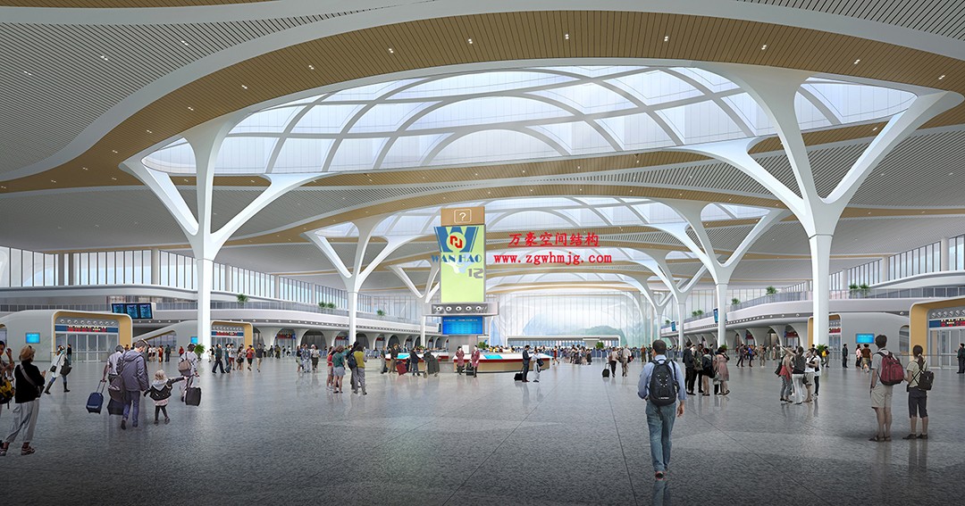 重慶東站站房正在加速建設(shè)，全力繪就項(xiàng)目新篇章